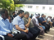   وفد من اللد يُقدّم واجب العزاء لعائلة الشهيد محمد كيوان بأم الفحم